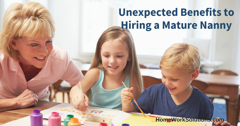Unexpected Benefits to Hiring a Mature Nanny