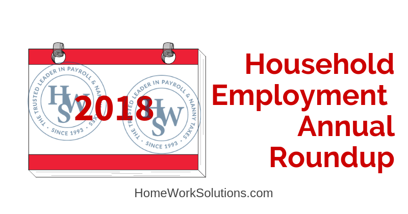 2018 Household Employment Roundup