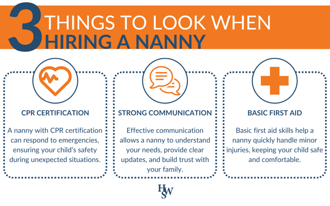 3 things to look for in a nanny