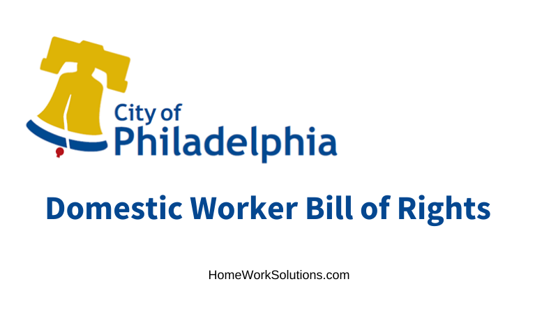 Phila Domestic Worker Bill of Rights