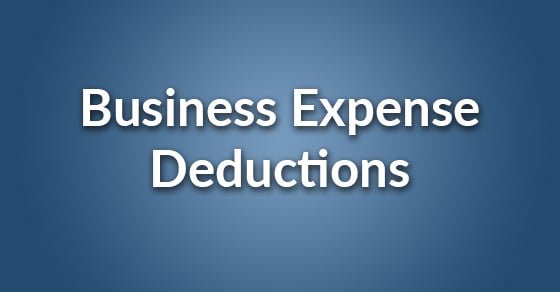 business expense deductions