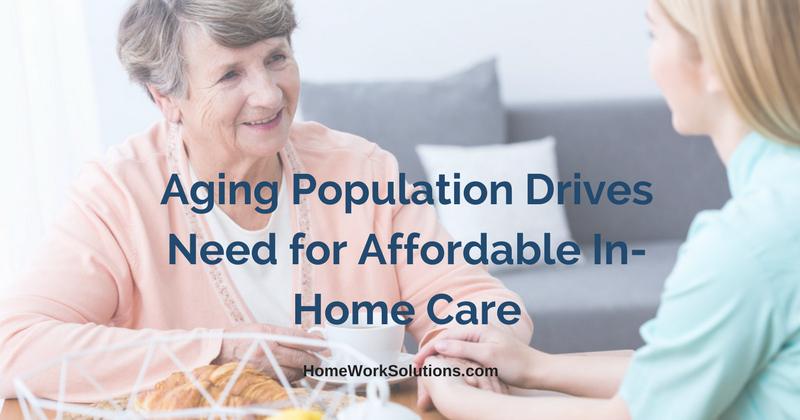 Aging Population Drives Need for Affordable In-Home Care