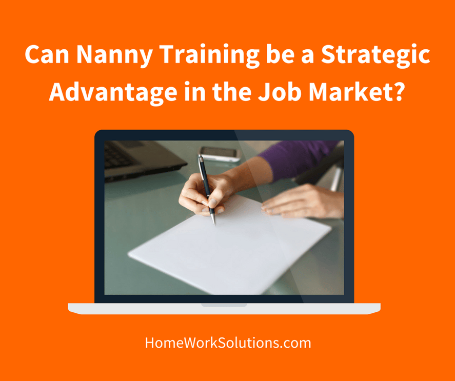 Can Nanny Training be a Strategic Advantage in the Job Market