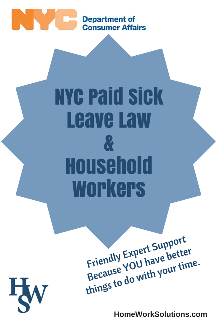 New York City Paid Sick Leave Law for Household Employees