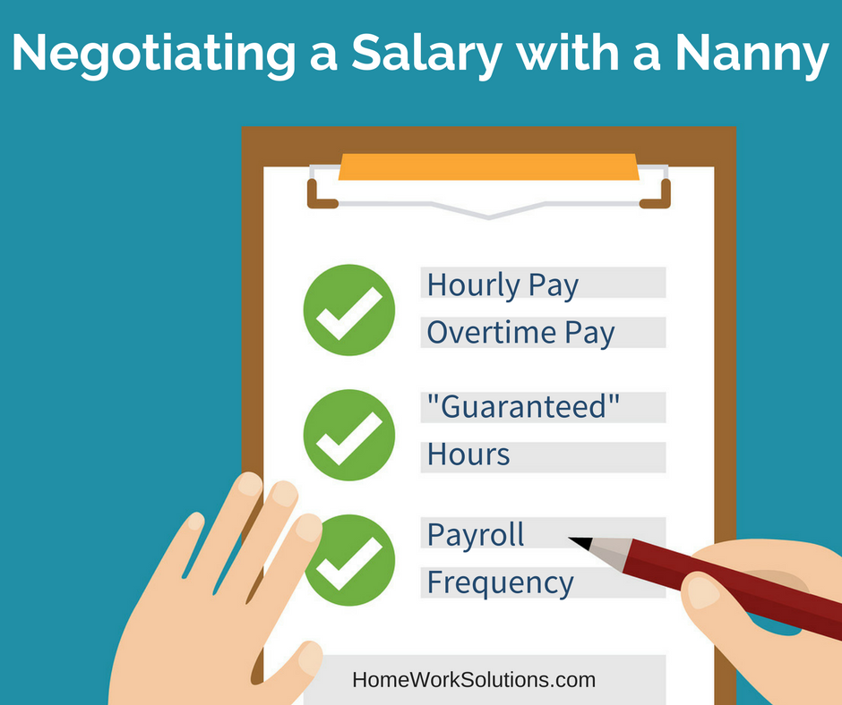 Nanny Salary Negotiations